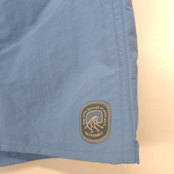 Patagonia Men's Baggies Shorts 5" Relaxed Fit Clean Current Patch Lago Blue  XXL - Picture 6 of 11